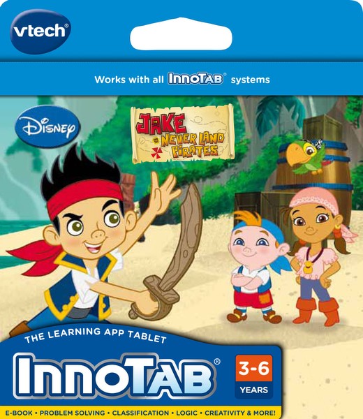 Details about Vtech InnoTab Game Software - Jake and the Never Land ...